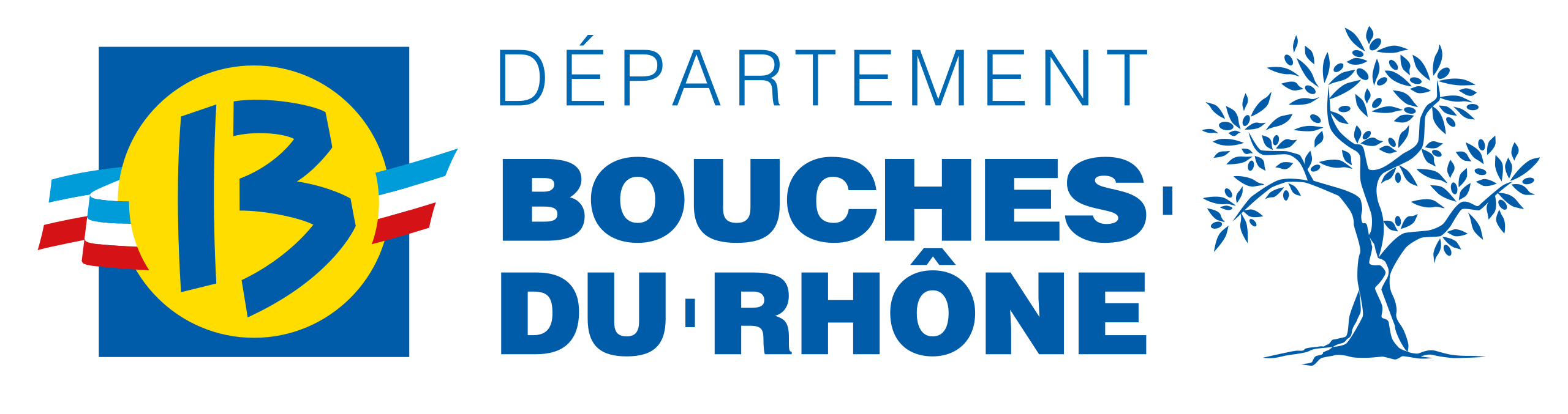 Logo du département français Bouches-du-Rhône