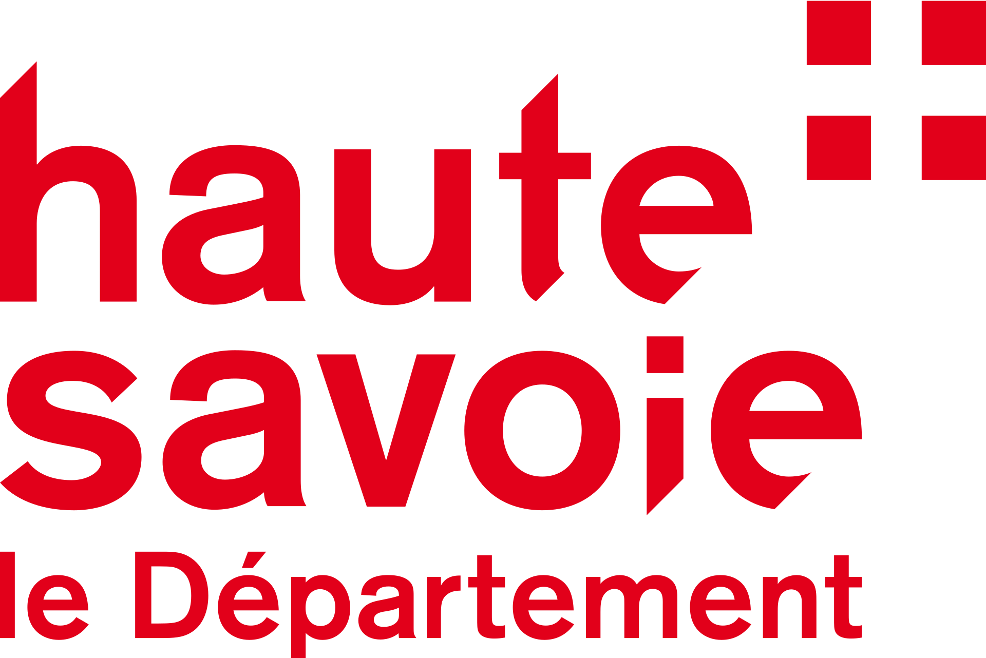 Logo du département français Haute-Savoie